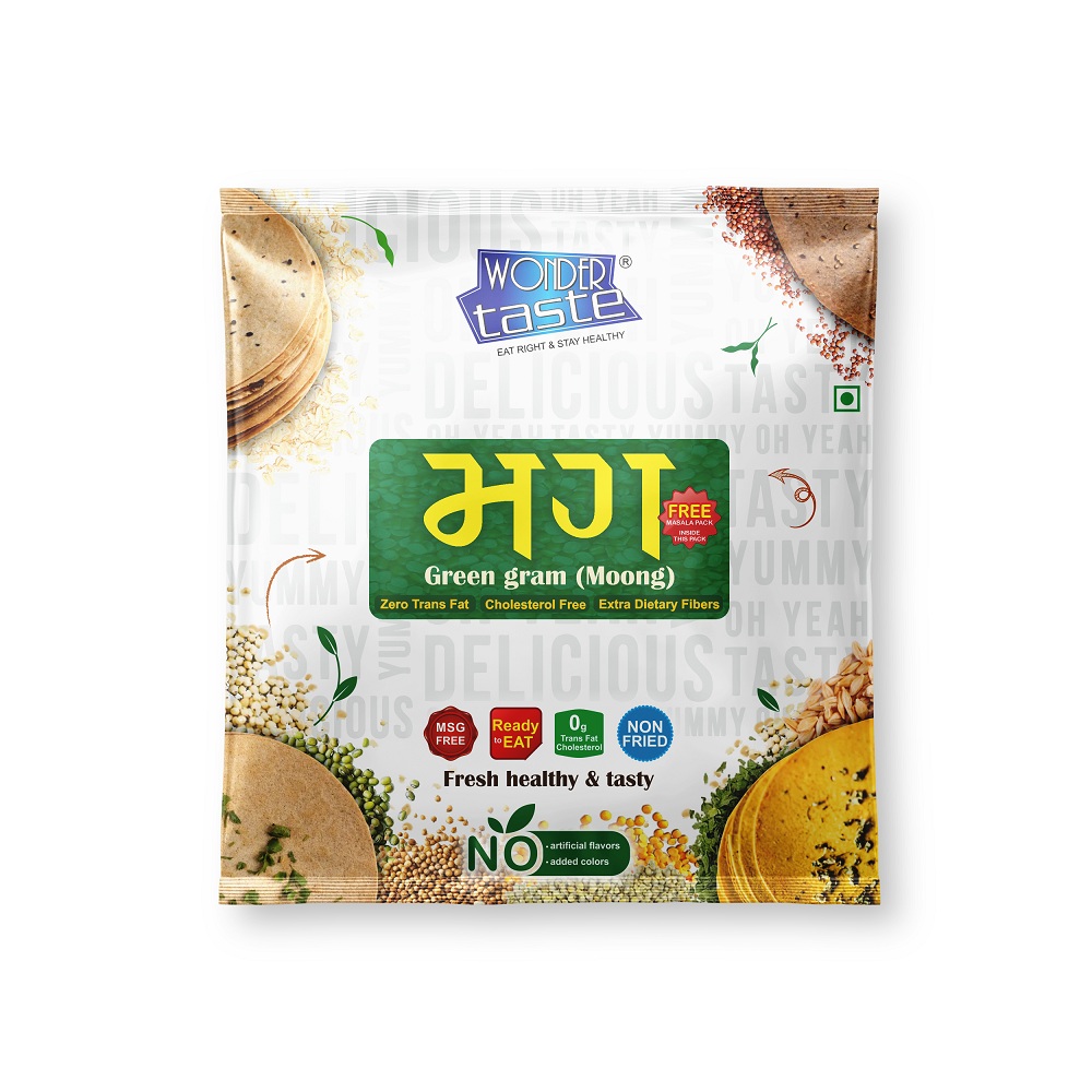 Green Gram (Mug) Khakhra